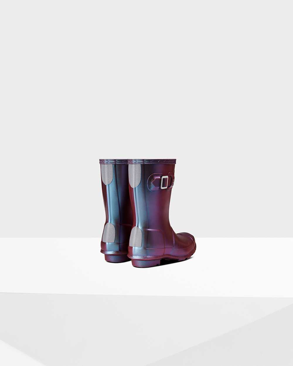 Hunter Original Little Nebula Kids Rain Boots NZ-67592T Blue